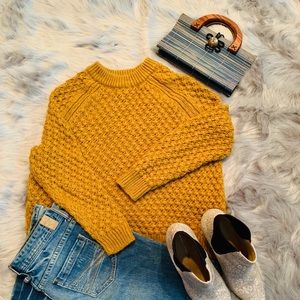 Muted orange H&M sweater